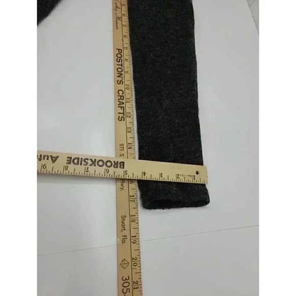 John Fashion Grey Wool Blend Dress Women's Size Small/ Medium Knee Length - Picture 5 of 7